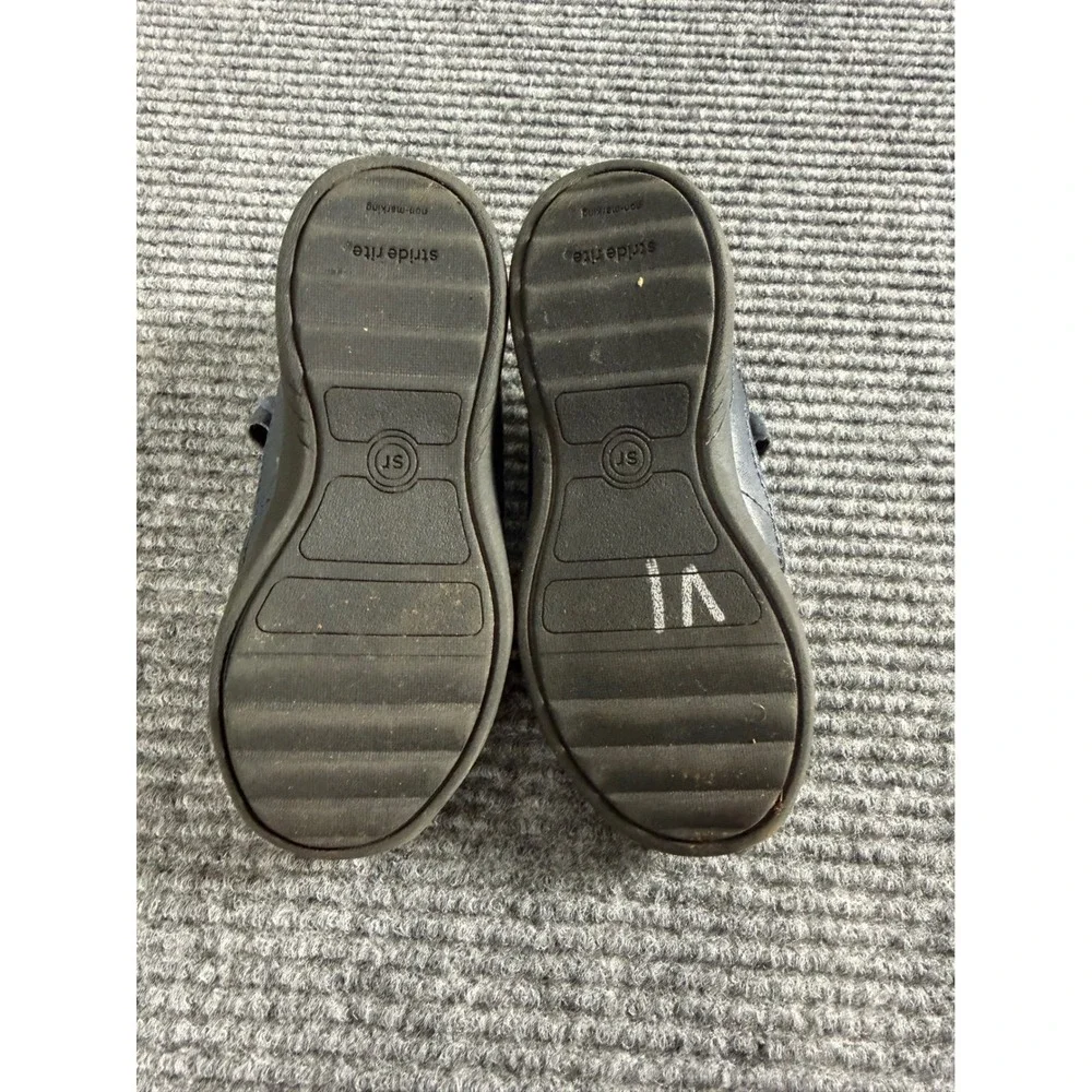 Stride Rite Claire Girls Navy‎ Blue Leather Mary Jane Shoes Size 10M CG47392